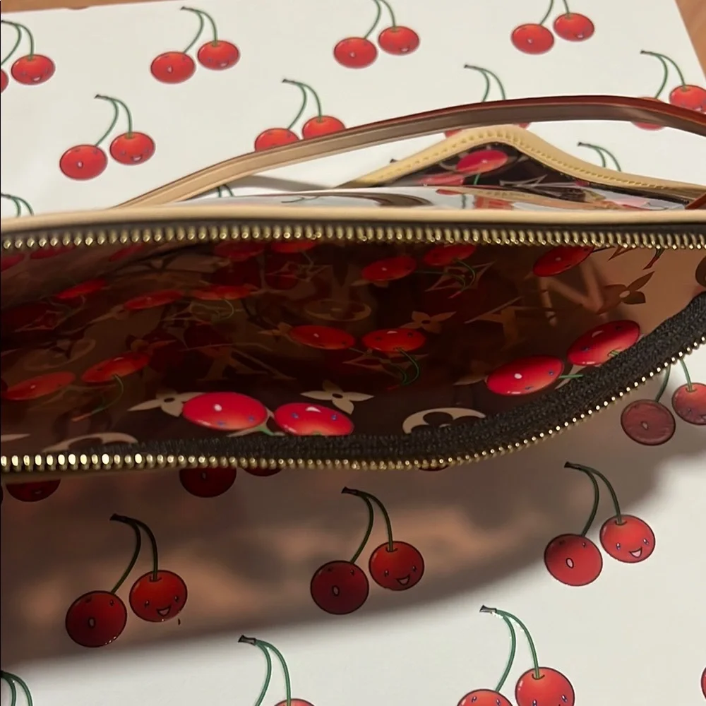 Murakami Louis Vuitton Cherry Brown and Red Clutch/Crossbody bag 2025 - Picture 2 of 9